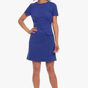 Donna Morgan Women's Patch Pocket Mini Dress
